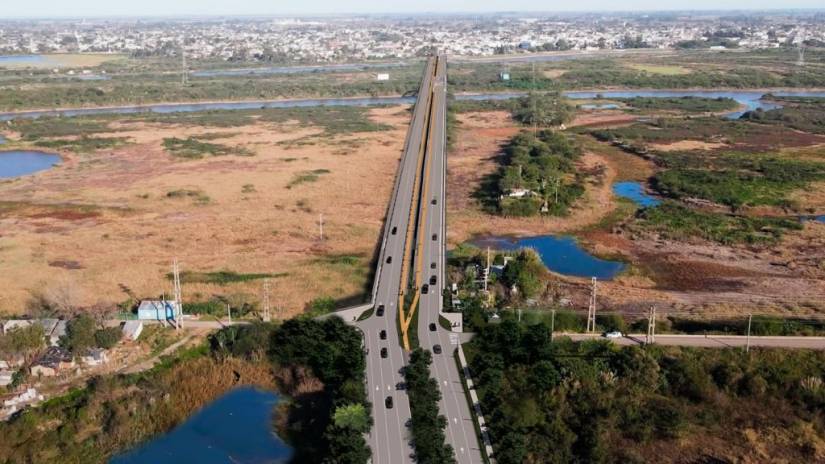 Así será la obra de la cabecera local del Nuevo Puente Santa Fe -Santo Tomé