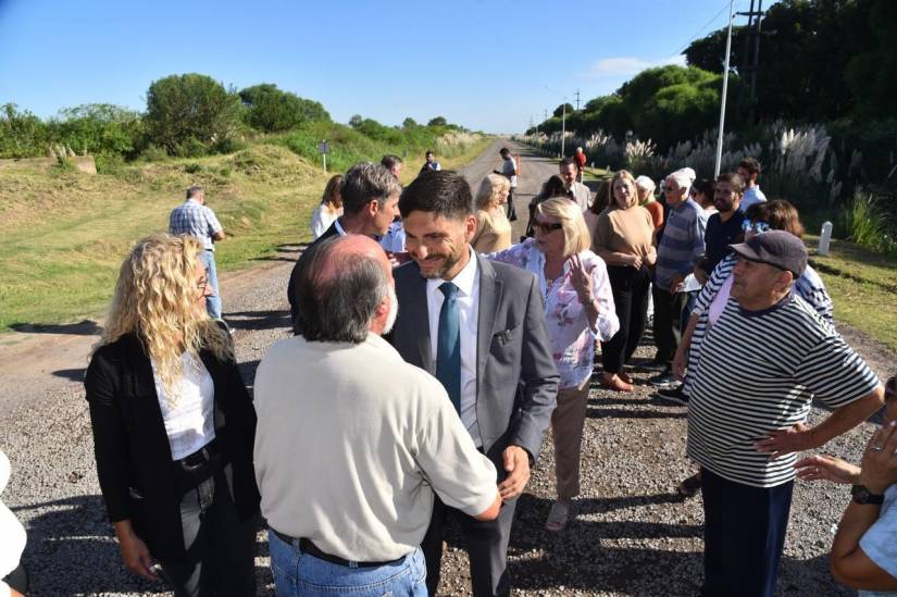 Caminos Productivos: Provincia culminó los trabajos en el distrito Villa Eloisa