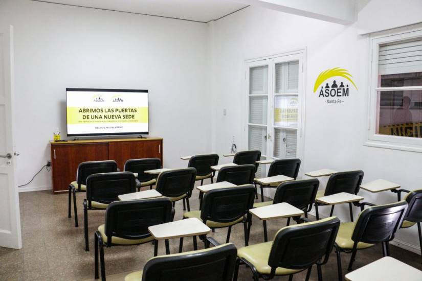 El intendente Poletti participó de la inauguración de la nueva sede de ASOEM